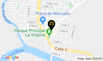 Mapa de Almacén Especial Infantil en La Virginia