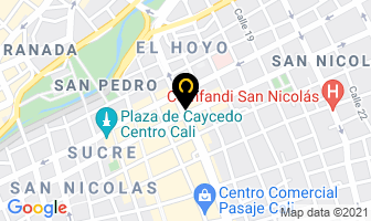 Mapa de Almacén Estar Hombre en Cali