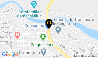 Mapa de Almacen Ferkatio Chigorodo en Chigorodó