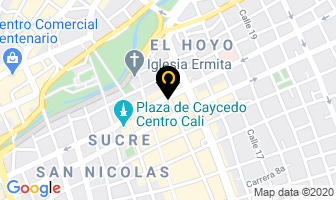 Mapa de Almacén Fotocentro en Cali
