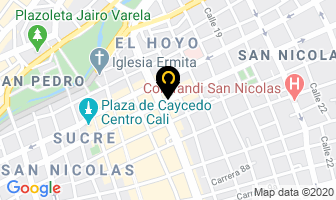 Mapa de Almacen Futuro Electronico en Cali