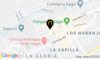 Mapa de Almacén García en Itaguí