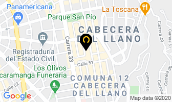 Mapa de Almacen Helgamar en Bucaramanga
