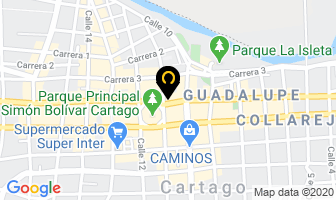 Mapa de Almacen Horacio´s en Cartago