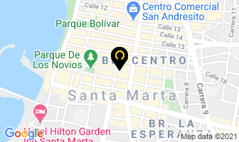 Mapa de Almacén Imacol en Santa Marta