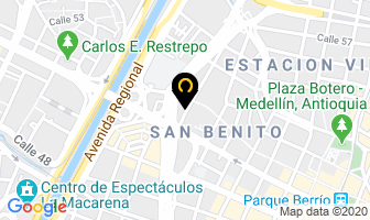 Mapa de Almacen Importados Ceramicos en Medellín