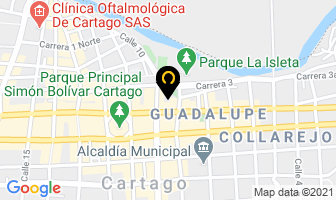 Mapa de Almacén Infantiles Katy en Cartago