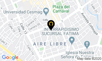 Mapa de Almacén Interford Pasto en Pasto