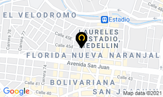 Mapa de Almacén Jhon Liz en Medellín