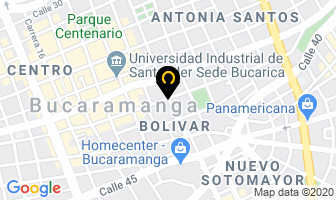 Mapa de Almacén Jp Store en Bucaramanga