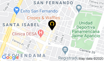 Mapa de Almacén Juliana Valencia en Cali