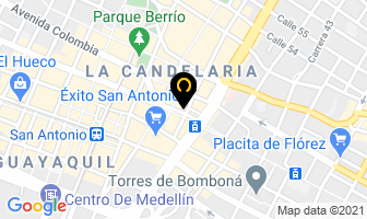 Mapa de Almacén La Cabaña en Medellín