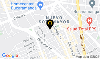 Mapa de Almacen La Fé en Bucaramanga
