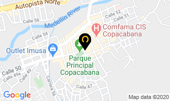 Mapa de Almacen La Gran Piramide en Copacabana