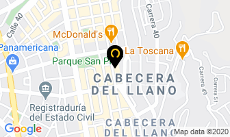 Mapa de Almacén La Limpieza en Bucaramanga