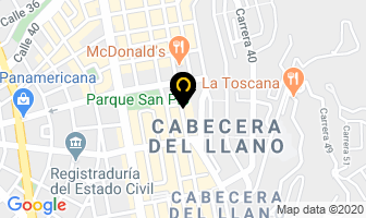 Mapa de Almacén la Limpieza Ltda. en Bucaramanga