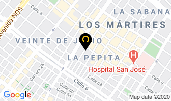 Mapa de .almacen La Llanta en Bogotá D.C