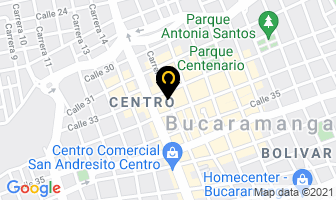 Mapa de Almacén Laura Daniela en Bucaramanga