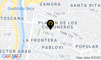 Mapa de Almacén Lengua en Medellín