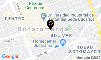 Mapa de Almacen Leotex en Bucaramanga