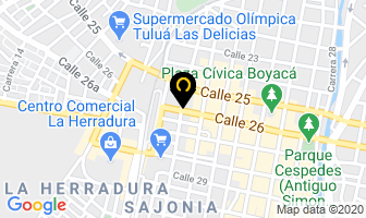 Mapa de Almacen Ligia en Tulua