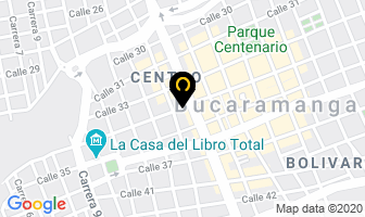 Mapa de Almacen Litoplast en Bucaramanga