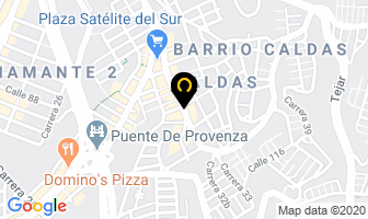 Mapa de Almacen Llama Sur en Bucaramanga