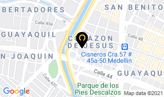 Mapa de Almacén Los Muelles en Medellín