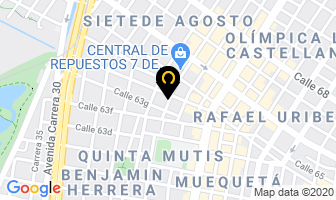 Mapa de Almacen Lr Pelaez en Bogotá D.C