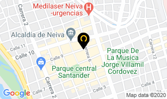Mapa de Almacen Maja en Neiva