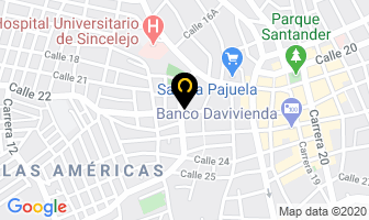 Mapa de Almacen Manicomio en Sincelejo