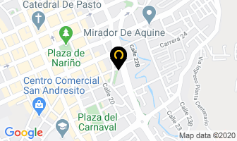 Mapa de Almacen Materias Primas en Pasto