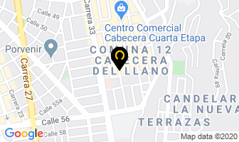 Mapa de Almacén Maternity en Bucaramanga