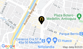 Mapa de Almacen Mazfiat Eu en Medellín