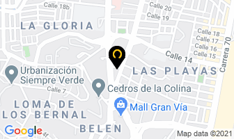 Mapa de Almacen Mechas en Medellín
