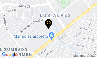 Mapa de Almacén Mercagrícola en Sincelejo