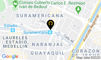 Mapa de Almacén Metro Teléfonos en Medellín