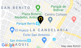 Mapa de Almacen Mi Lana en Medellín