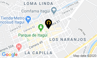 Mapa de Almacén mil variedades en Itaguí