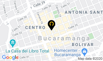 Mapa de Almacen Milan-tex en Bucaramanga