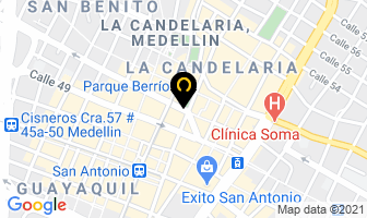 Mapa de Almacén Moda Activa en Medellín