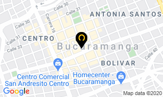 Mapa de Almacén Moda.com en Bucaramanga