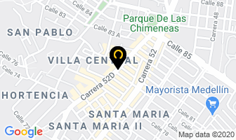 Mapa de Almacen Mono Store en Itaguí