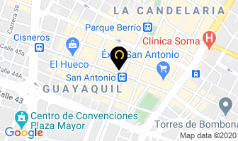 Mapa de Almacén Monserrate en Medellín