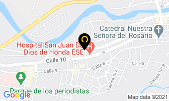 Mapa de Almacén Moto Navas en Honda