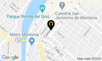 Mapa de Almacén Moto Sport en Montería