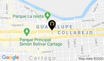Mapa de Almacén Muebles Bl S.a. en Cartago