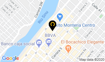 Mapa de Almacén Mundo Máquinas en Montería