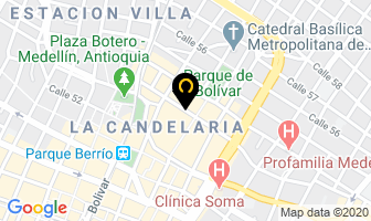 Mapa de Almacén Mussolini en Medellín