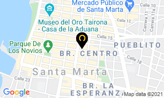 Mapa de Almacen Myriam en Santa Marta